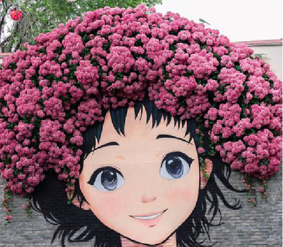 文成墙体彩绘-网红墙打卡