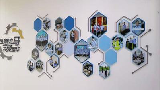 文成文化墙最常见的做法。