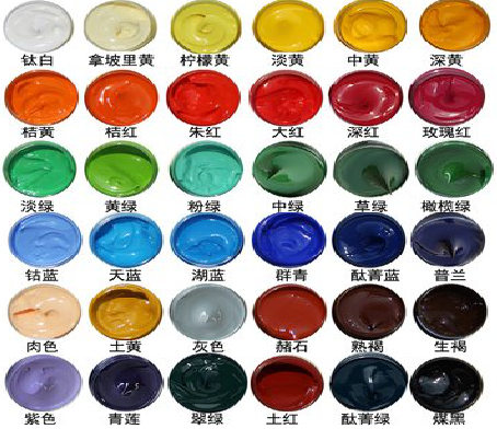 文成墙绘颜色的选择有讲究。