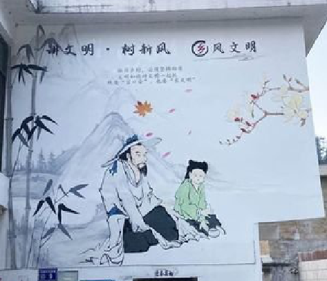 文成分享几个墙绘保养知识。